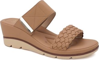 Yoki Sicily 03 Wedge Sandal in Camel at Nordstrom Rack, Size 10