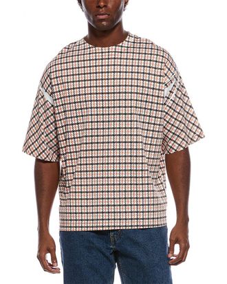 Lanvin Lanvin Overprinted Oversized Fit T-Shirt