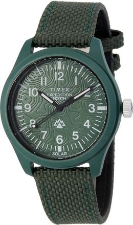 Timex Expedition Traprock Green Dial Mens Watch TW2W71000