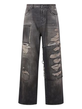 Amiri distressed jeans - Grey