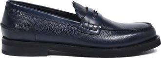 Baldinini Mocassino in Pelle Tumbled - - Shoes - Uomo - Blu - 42 1/2 EU