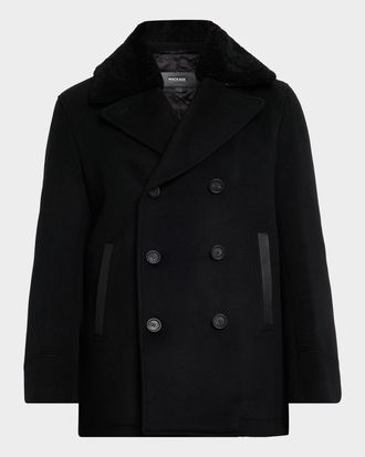 Mackage Men & apos;s Cole Wool Double Breasted Jacket