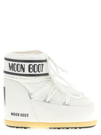 Moon Boot White Ankle Boots