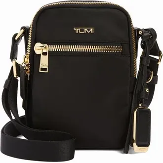 Tumi Voyageur Persia Crossbody Bag in Black/gold at Nordstrom