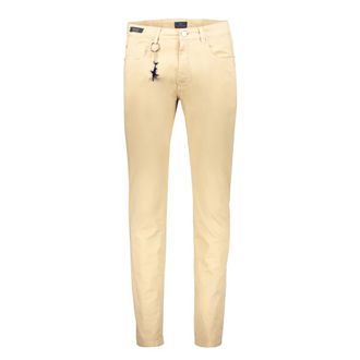 Paul & Shark Paul & Shark, Slim-fit Trousers, male, Beige, Size: 4XL Modern beige casual pants