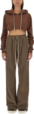 Rick Owens Sweatshirt beschnittenes Sweatshirt