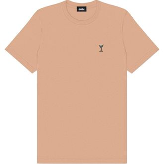 Dalix Mens Martini Cotton Tee in Peach at Nordstrom, Size Xxx-Large