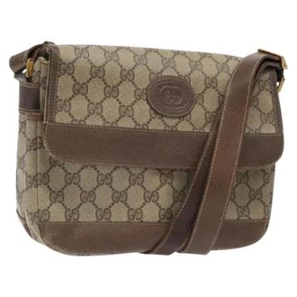 Gucci Pre-owned Vintage GG Canvas Shoulder Bag - - Pre-owned - Donna - Beige - ONE SIZE