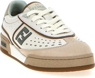 Fendi Match Sneakers - Cream