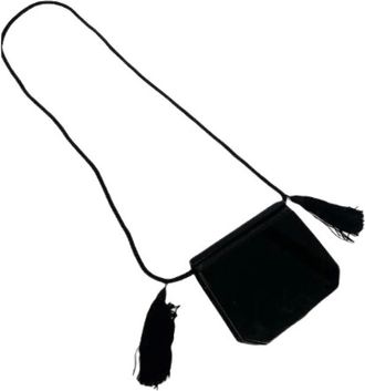 Saint Laurent Pre-owned Mini Bags, female, Black, Size: ONE SIZE Pre-owned Plastic Shoulder Bag