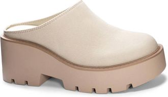 Chinese Laundry Womens Test Suede Mule In Beige