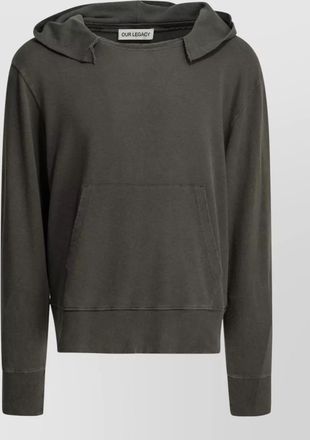 Our Legacy relic hooded sweatshirt long sleeve style