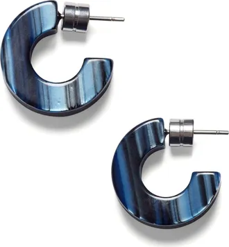 Machete Jewelry Muse Hoops in Indigo at Nordstrom