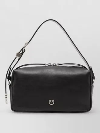 Pinko shoulder bag buckle detail adjustable strap handle
