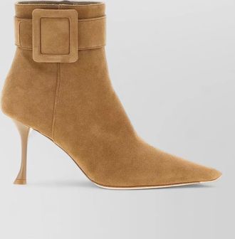 Roger Vivier leather ankle boots