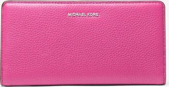 Michael Kors Bryant Large Pebbled Leather Snap-Front Wallet