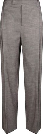 Patrizia Pepe Wide-Leg Trousers with Tailored Fit and Concealed Fastening