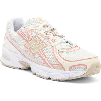 New Balance Gender Inclusive 740 Sneaker in Linen/Terra Cotta at Nordstrom, Size 11.5 Womens
