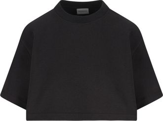 Balenciaga Camiseta corta de algod&oacute;n Balenciaga