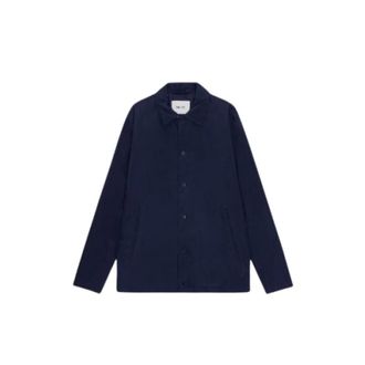 Nn.07 Nn07, Heren, Jassen, Blauw, Maat: XL Polyamide