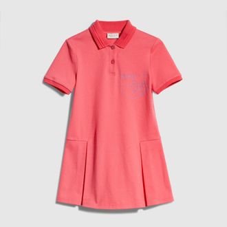 Gucci Kids - Cotton Piquet Dress, Pink