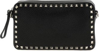 Valentino Garavani Rockstud Crossbody Bag - Heren - Schoudertassen - Zwart - ONE Size - Leer - Tassen
