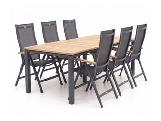 Hartman Hartman Troy/Linosa 240cm dining tuinset 7-delig verstelbaar