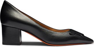 Santoni Sibille Pump - Dames - Pumps - Zwart - 36 EU - Leer - Schoenen