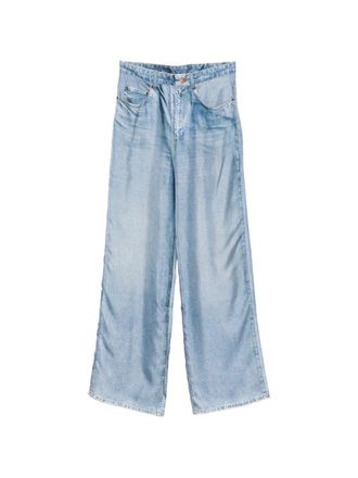 Pierre-Louis Mascia Pierre Louis Mascia Womens Trousers Clear blue
