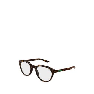 Gucci Round Optical Frame - male - Gucci - Glasses - Brown - 49 MM - Accessories