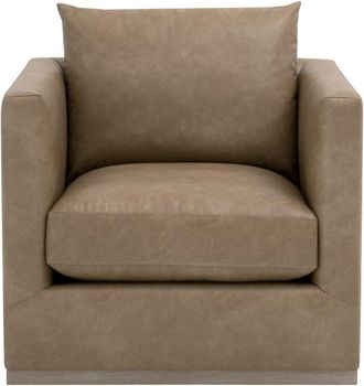 Essentials For Living Siena Plinth Base Swivel Club Chair