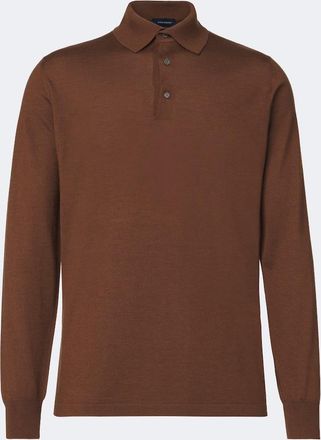 Thom Sweeney Polo in cashmere e seta