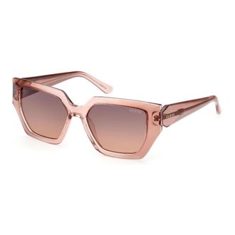 Guess Brown Shaded Sunglasses - unisex - Guess - Sunglasses - Brown - 53 MM - Accessories