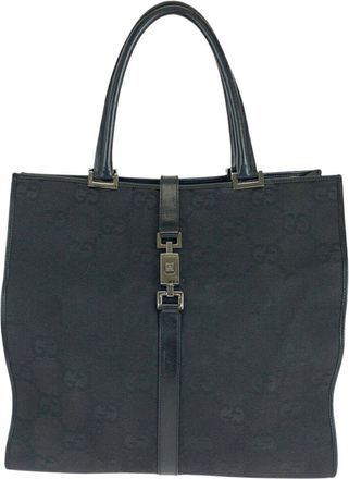 Gucci Jackie Gg Canvas Tote Bag (Authentic Pre-Loved)