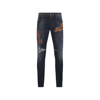 Amiri South Cali Distressed Skinny Jeans