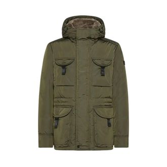 Peuterey Aiptek NBE 03 Fur - Heren - Jassen - Groen - Maat: S
