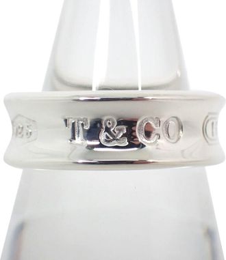 Tiffany & Co. Sterling Silver 925 Band Ring (Pre-Owned)