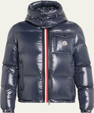 Moncler Mens Montbeliard Shiny Nylon Jacket