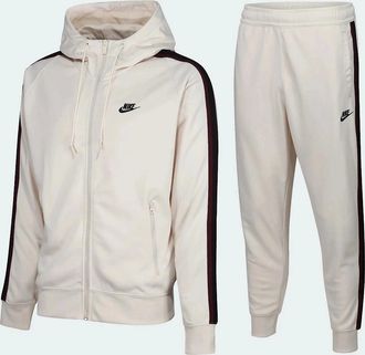 Nike Mens Nike Air Tribute Sportswear Tracksuit Cream - Size: XL