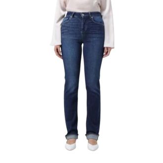 Liu Jo Straight Leg Jeans - Dames - Slim Fit Jeans - Blauw - W26 - Katoen - Jeans