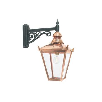 Netlighting Chelsea 1 Light Outdoor Wall Lantern Light Copper IP44 E27