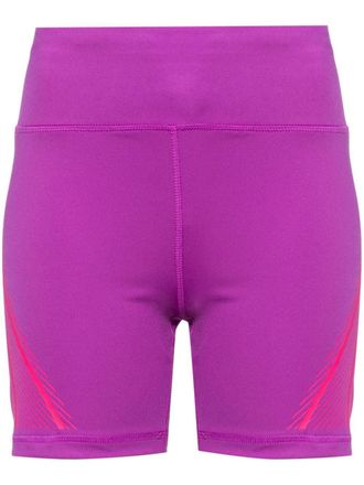 adidas by Stella McCartney graphic-print running shorts - Purple