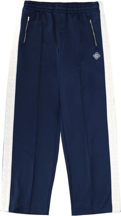 Casablanca Navy Blue Side Stripes Track Pants
