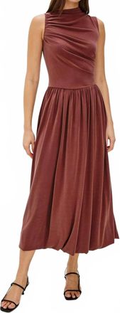 Rails Brina Dress In Oxblood