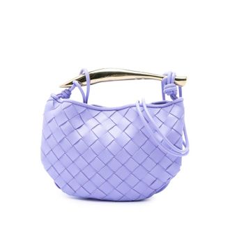 Bottega Veneta Pre-owned Bottega Veneta Baby Lambskin Intrecciato Sardine Ladies SLT77TYKV6XH2L2O