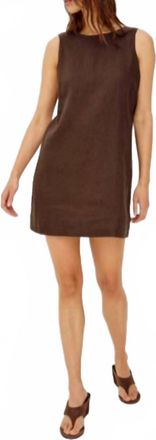 Rails Lindsey Linen Dress In Espresso