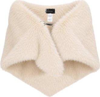 Simone Rocha Faux Fur Clip Scarf
