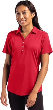 Cutter & Buck Forge Eco Stretch Recycled Womens Short Sleeve Polo