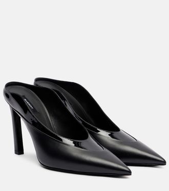Givenchy Spiky 95 leather mules
