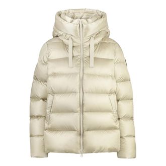 Bomboogie Jassen, Dames, Beige, S, Nylon, Rome Jacket